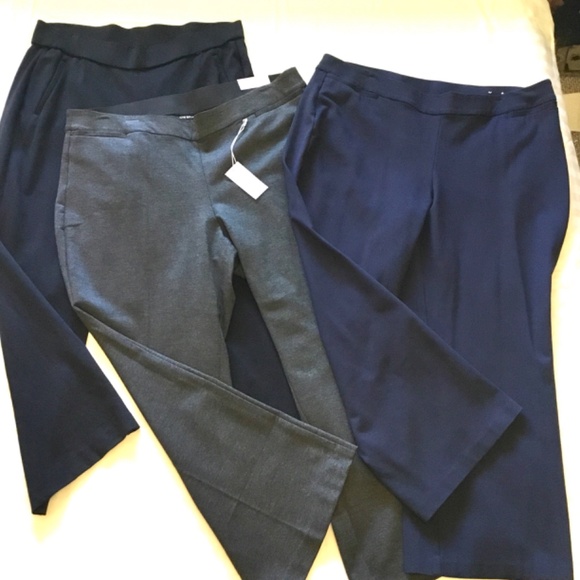 NEW! PLUS SIZED BUNDLE! Lane Bryant Ponte Trousers Size 18/20 - Picture 16 of 16